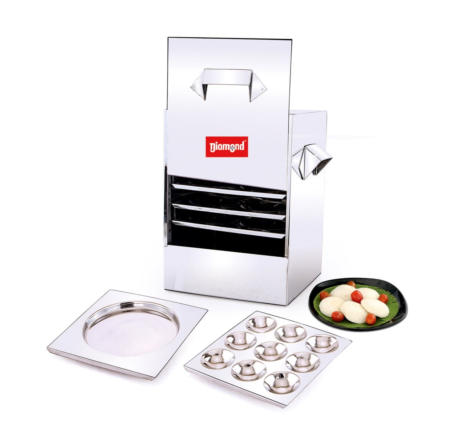 Square Idly Cooker – 6 Plate