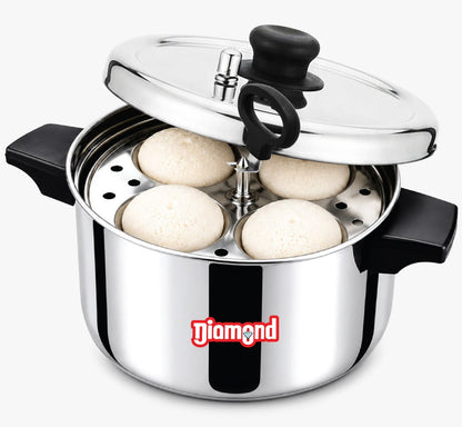 Aero Steam Sandwich Bottom Idly Cooker – 4 Plate