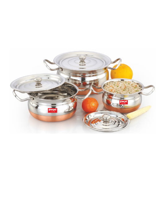 3pcs Copper Dish 3pcs Set