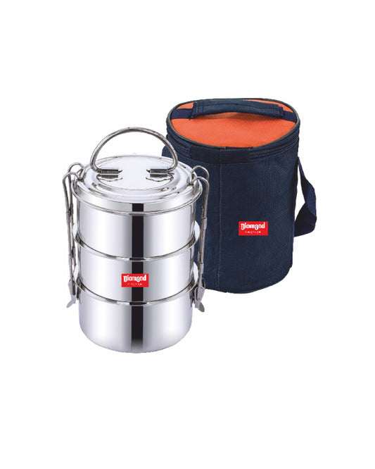 Hot And Cold Tiffin Three Tier 400 Ml