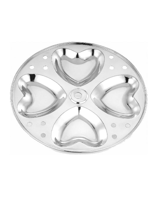 Idly Plates - Heart 5 Plates