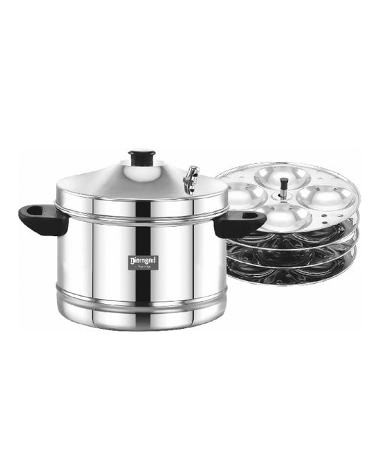 Idly Cooker -22G Deluxe 6 Plates
